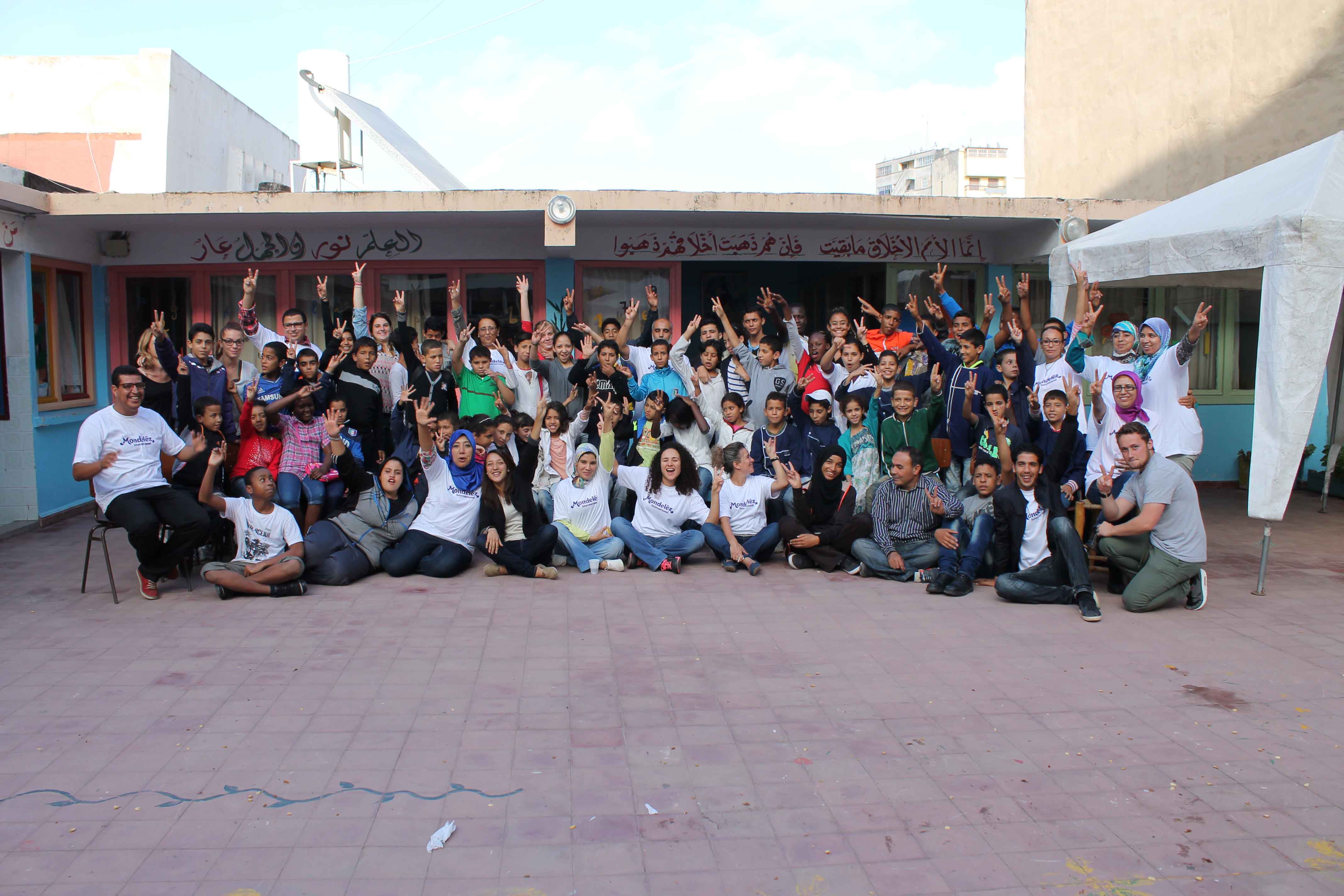 Mondelez Maroc organise une journée de volontariat à l’Heure Joyeuse - 