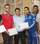 Distribution de diplômes aux apprentis du CFA CHOUHADA